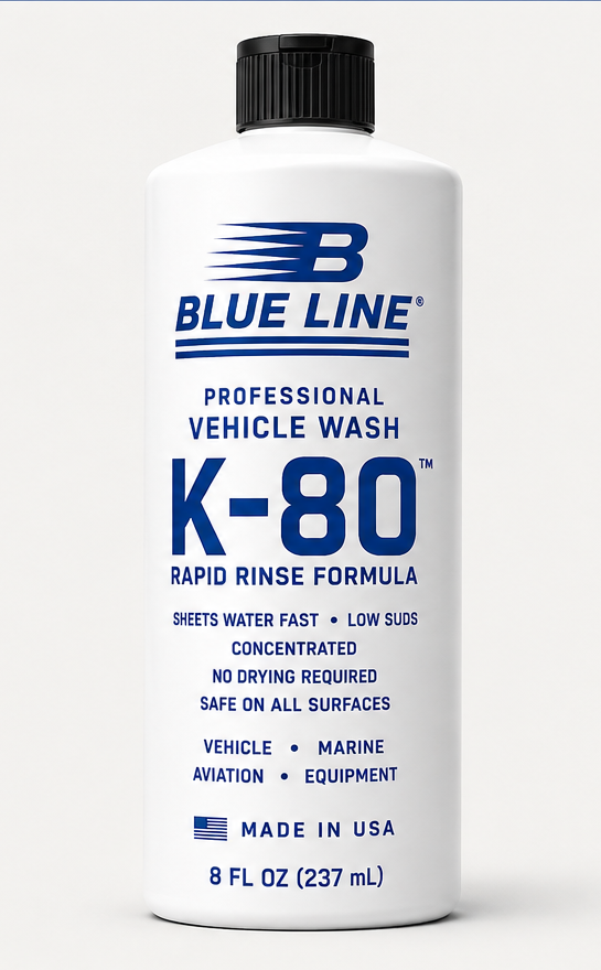 Blue Line K-80™ Rapid Rinse Formula