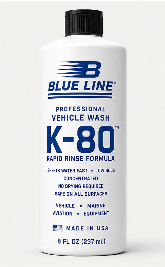 Blue Line K-80™ Rapid Rinse Formula